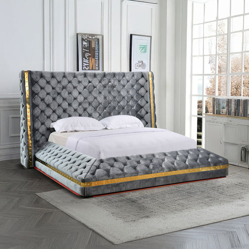 Zuma Velvet Bed