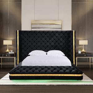 Zuma Velvet Bed