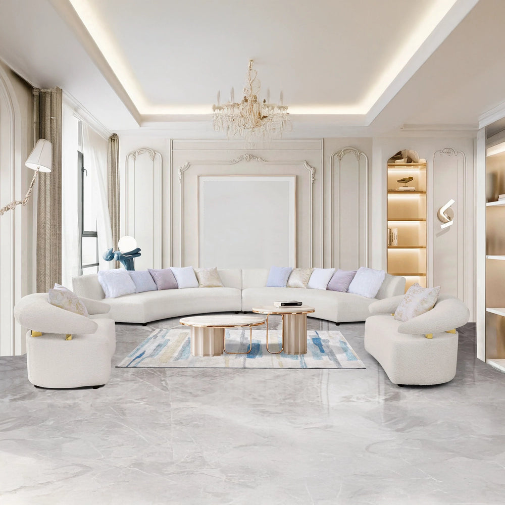 Mia Velvet Sectional