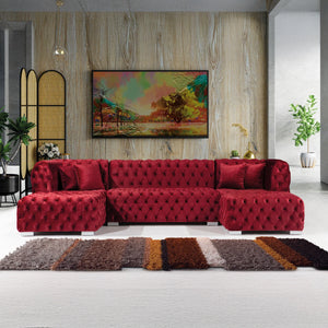 Nervana Velvet Sectional