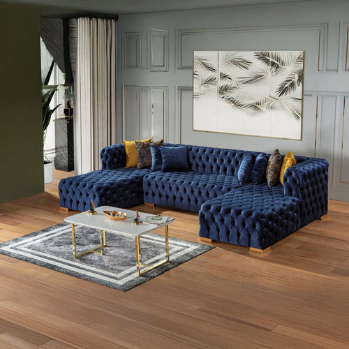 Nervana Velvet Sectional