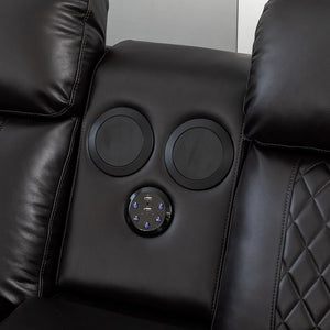 Dona Leather Sectional