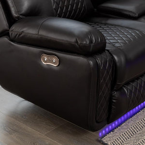 Dona Leather Sectional