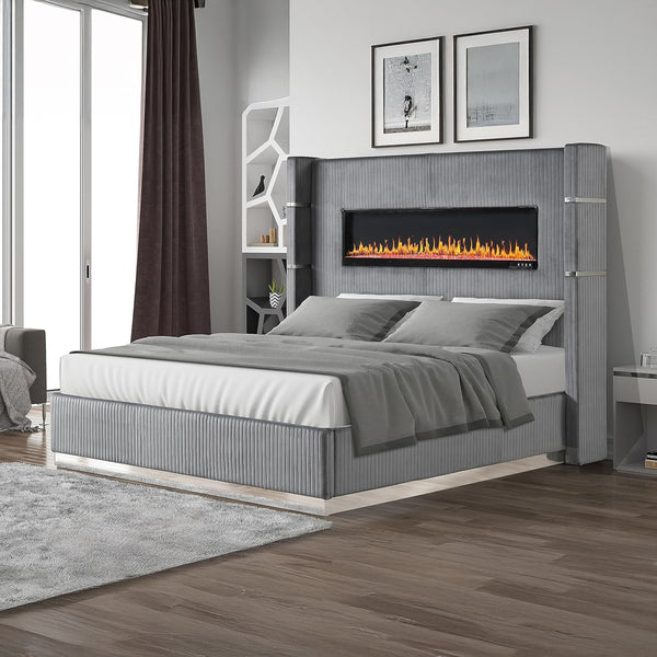 Raul Velvet Bed