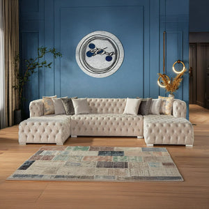 Nervana Velvet Sectional