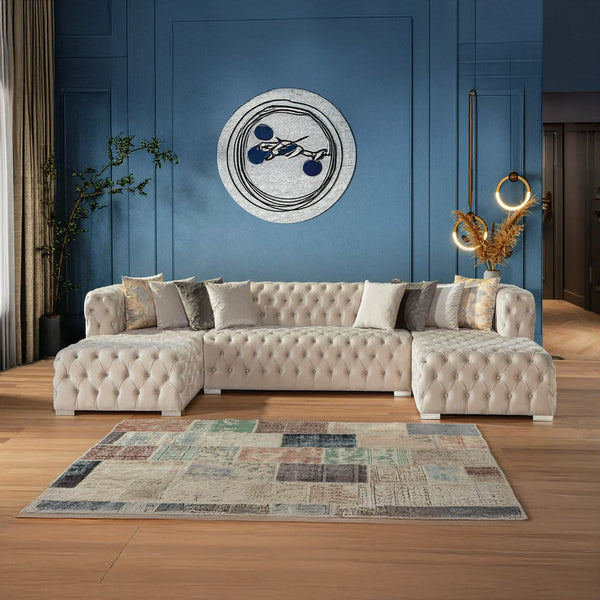 Nervana Velvet Sectional