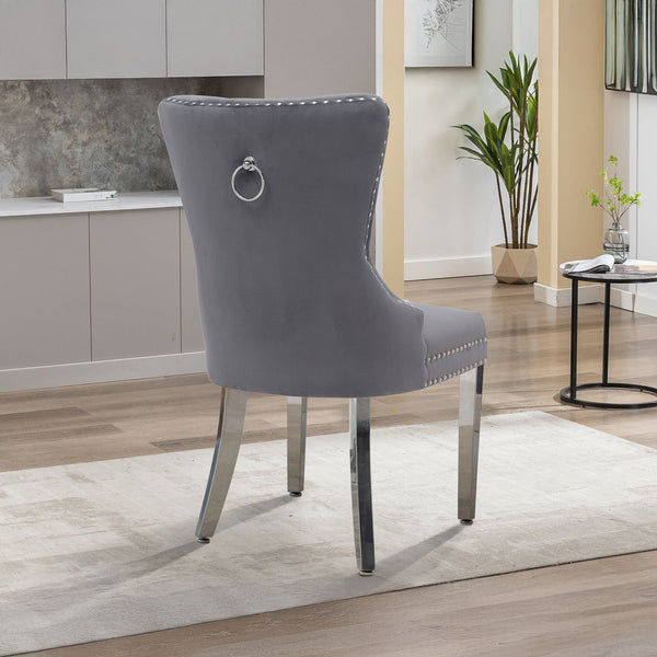 Opal Velvet Dining Chair