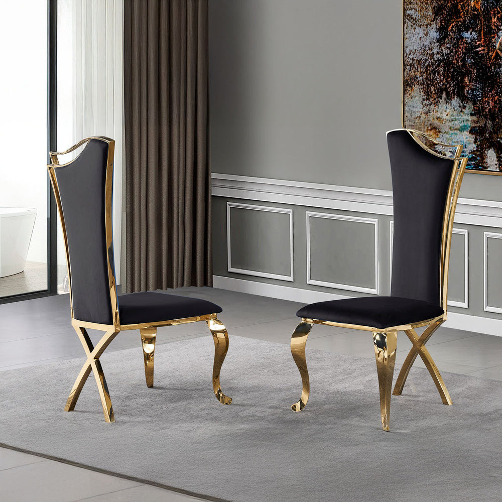 Perry Velvet Dining Chair