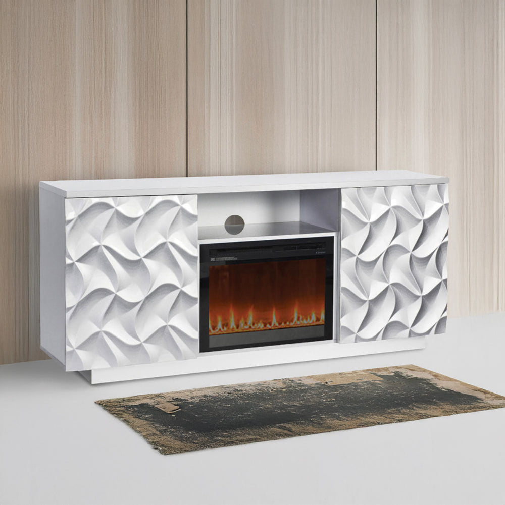 Rustic Fireplace