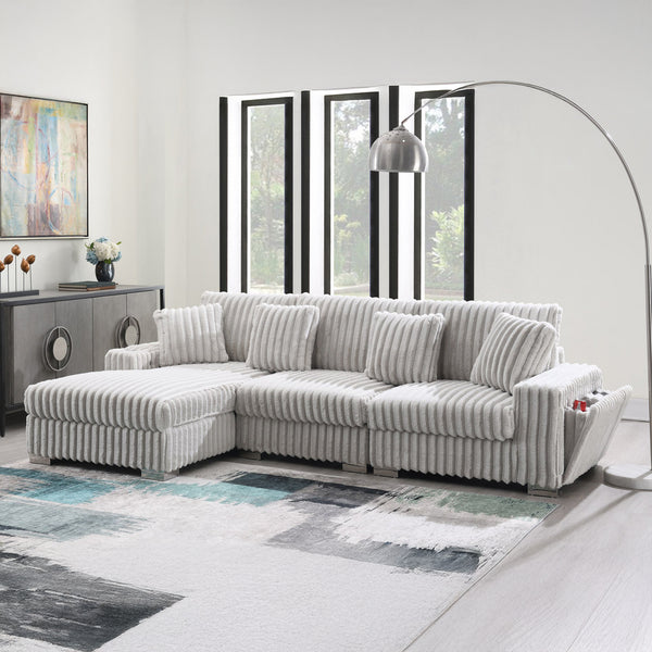 Bale Velvet Sectional