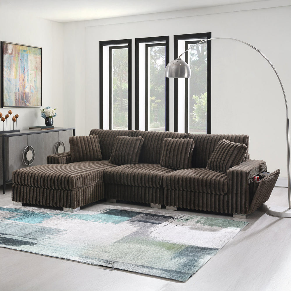 Bale Velvet Sectional