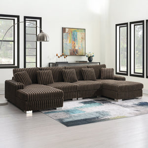 Hilton Velvet Sectional