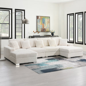 Hilton Velvet Sectional