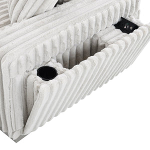 Shaggy Velvet Sectional