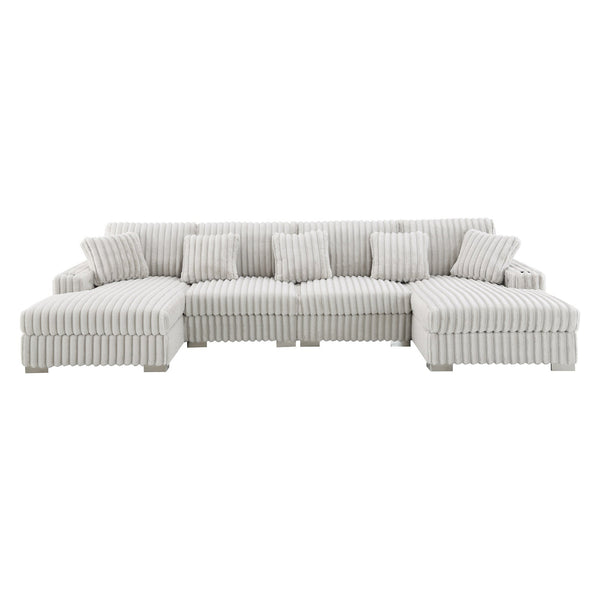 Hilton Velvet Sectional