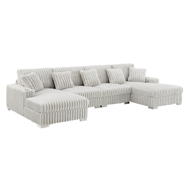 Hilton Velvet Sectional