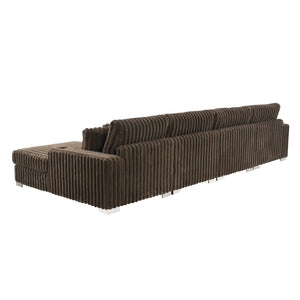Hilton Velvet Sectional