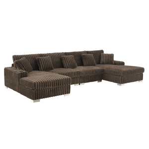 Hilton Velvet Sectional