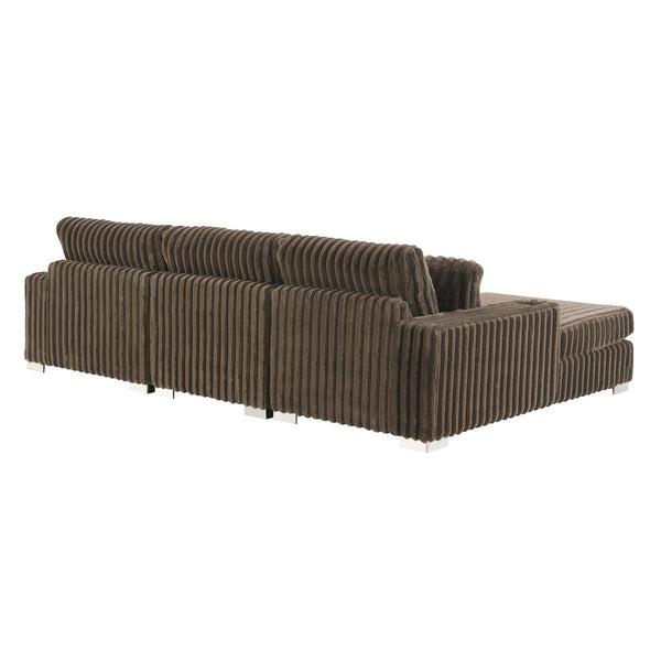 Hilton Velvet Sectional