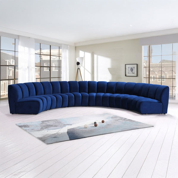 Michigan velvet Sectional