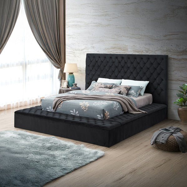 Cruz Velvet Bed