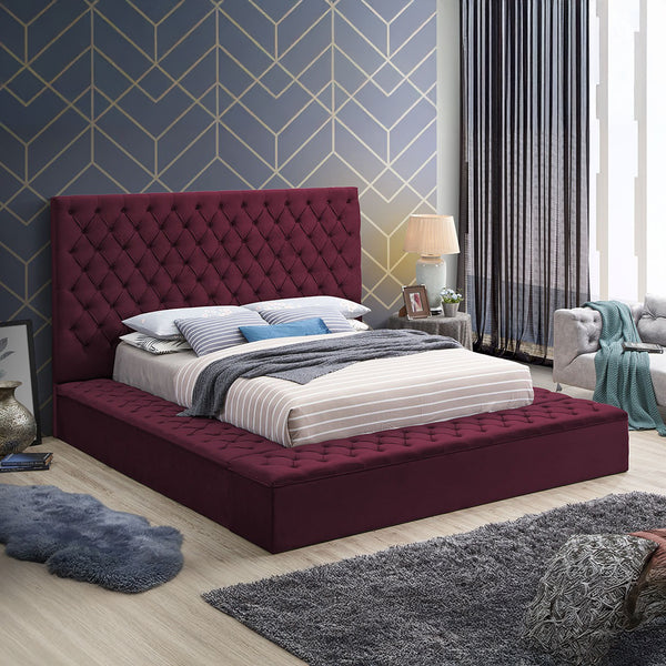 Cruz Velvet Bed
