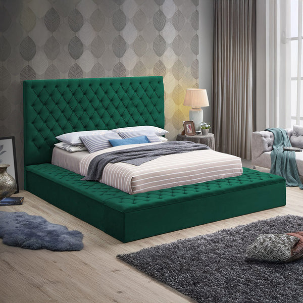 Cruz Velvet Bed