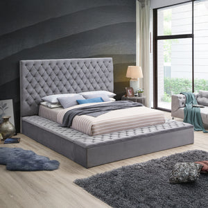 Cruz Velvet Bed