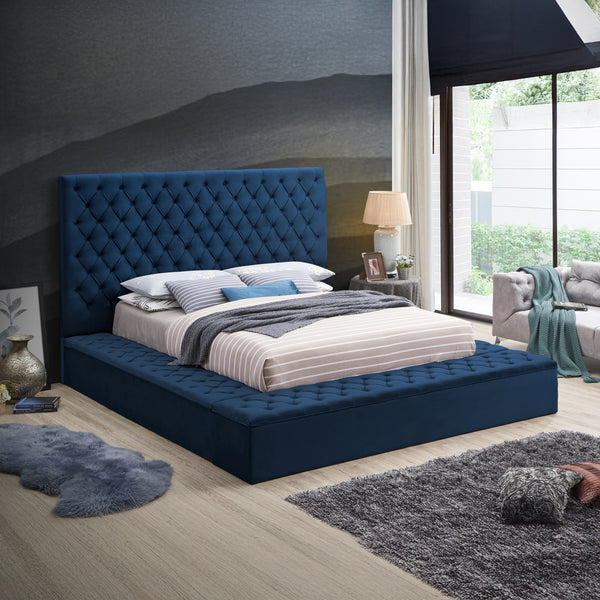 Cruz Velvet Bed