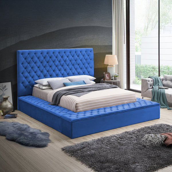 Cruz Velvet Bed