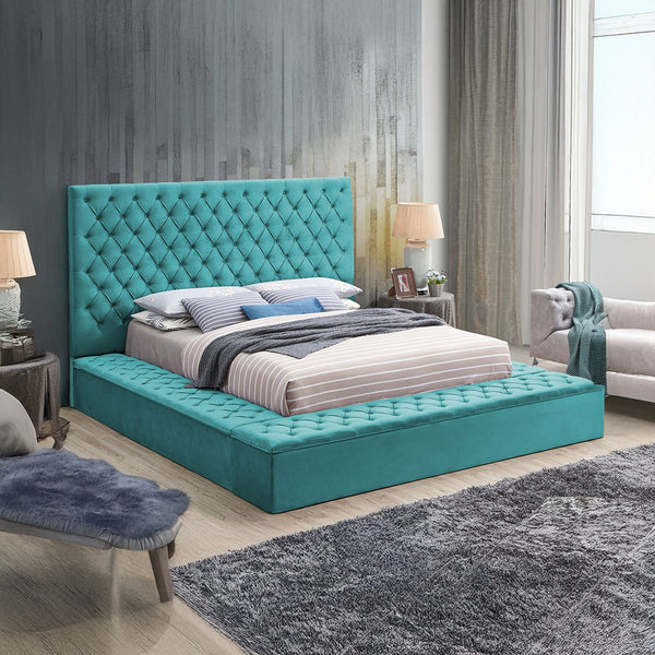 Cruz Velvet Bed