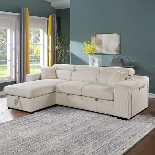 Deyana Velvet Sectional
