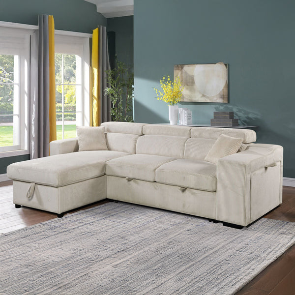 Deyana Velvet Sectional