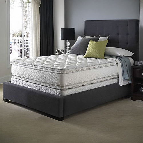 Double pillow top mattress