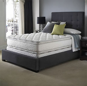 Double pillow top mattress