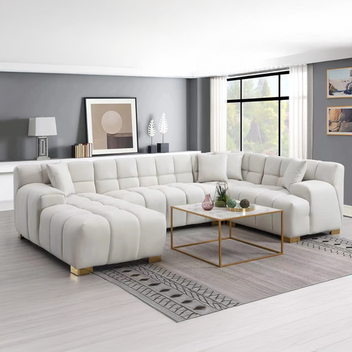 Nizuc Velvet Sectional