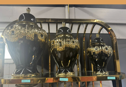 Imperial Gold Jar
