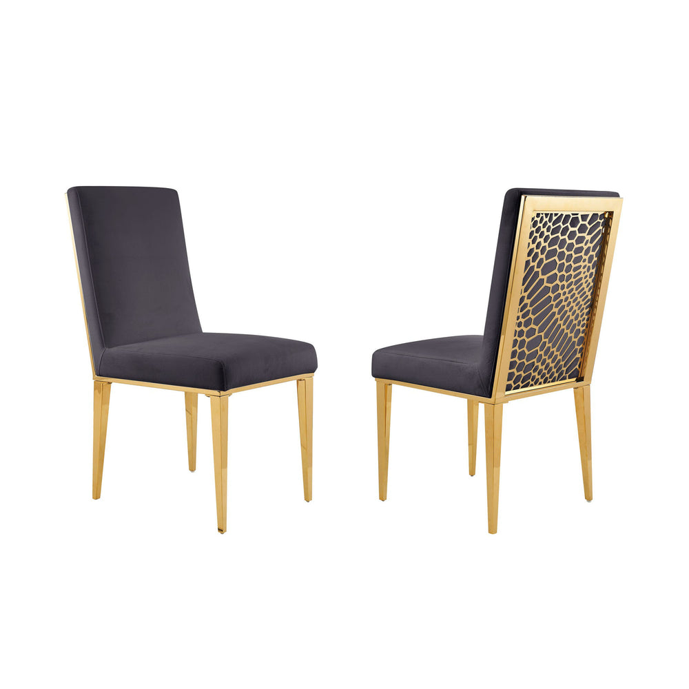 Shelly Velvet Dining Chair