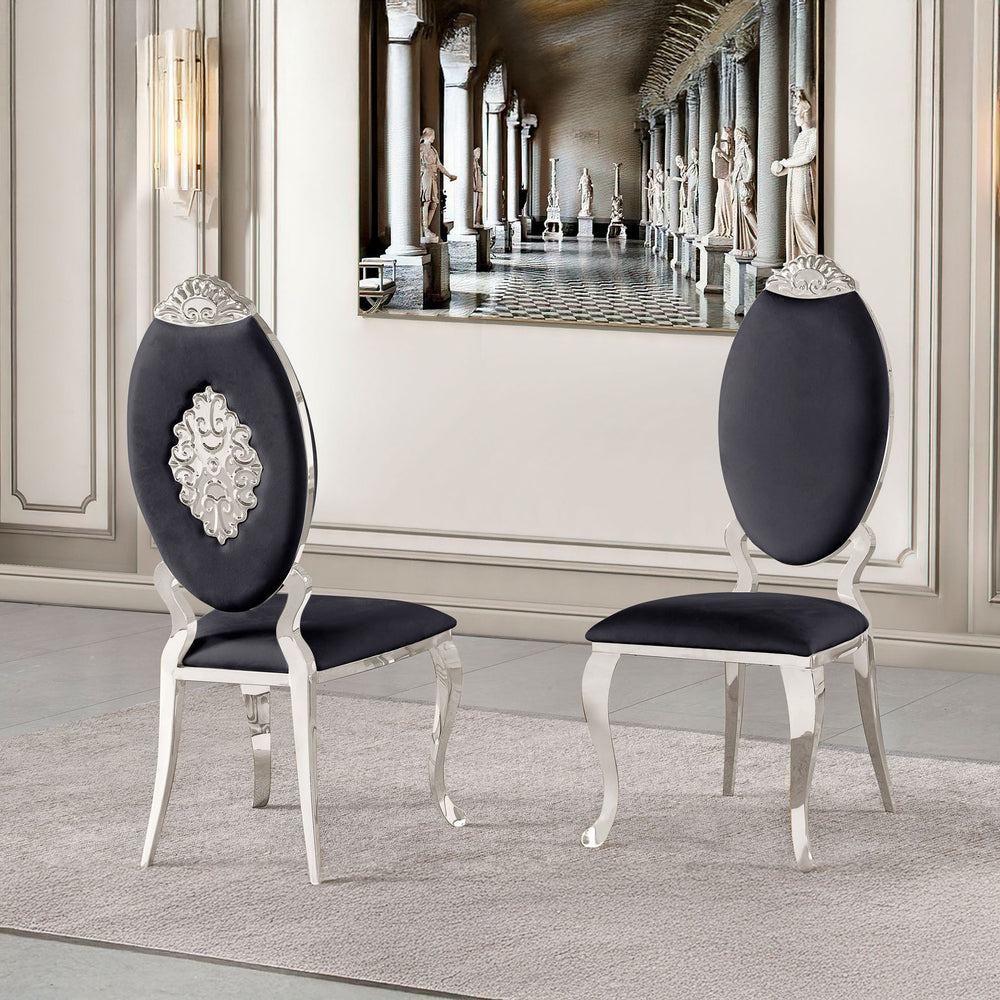 Yara Velvet Dining Chair