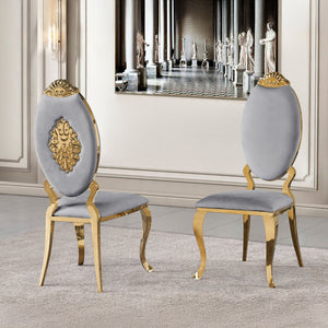 Yara Velvet Dining Chair