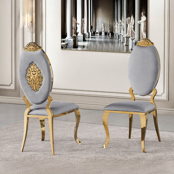 Yara Velvet Dining Chair